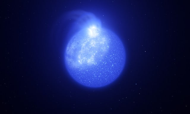 Giant magnetic spots discovered on small stars