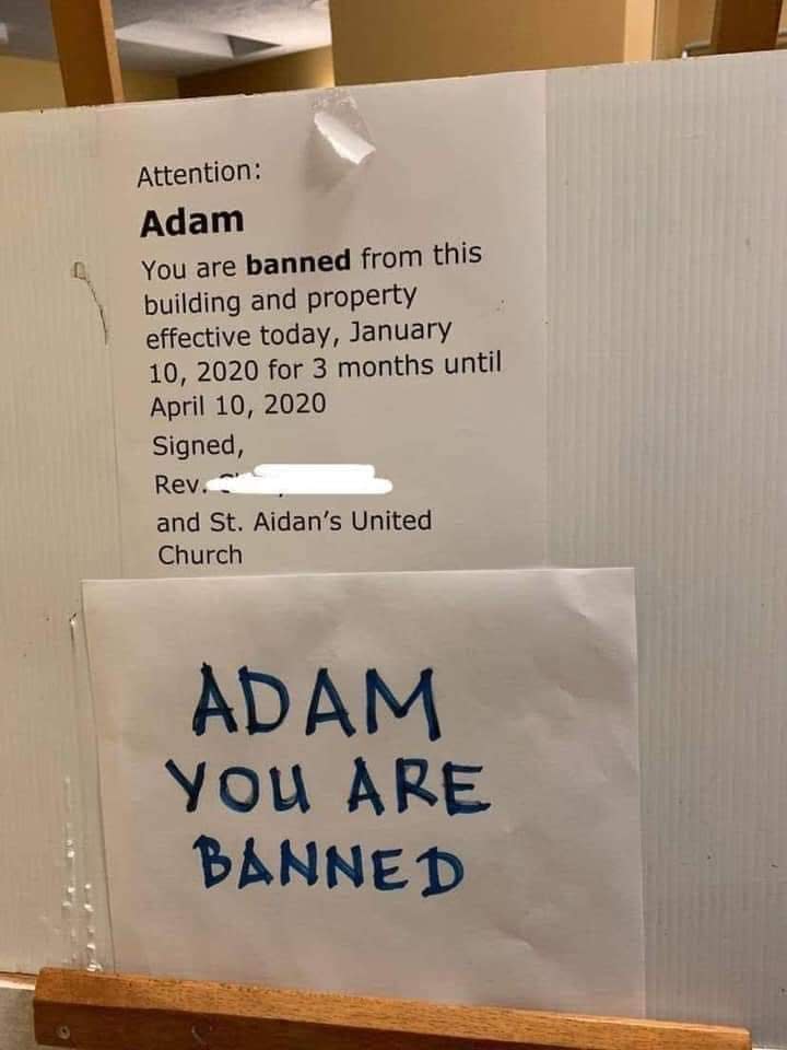 FUCK YOU, ADAM.