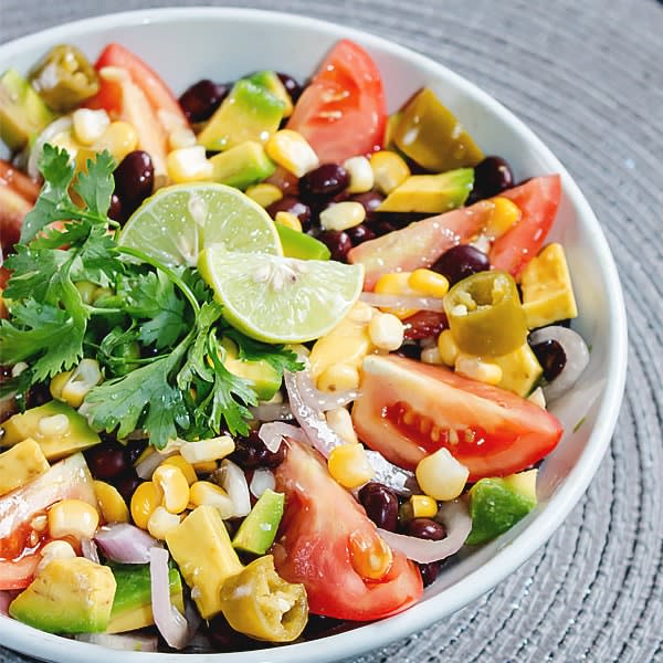 Mexican Corn Black Bean Salad Recipe Get the FREE Newsletter!