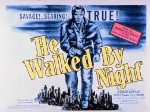 He Walked by Night 1948 Film Noir Full Free Films On Youtube