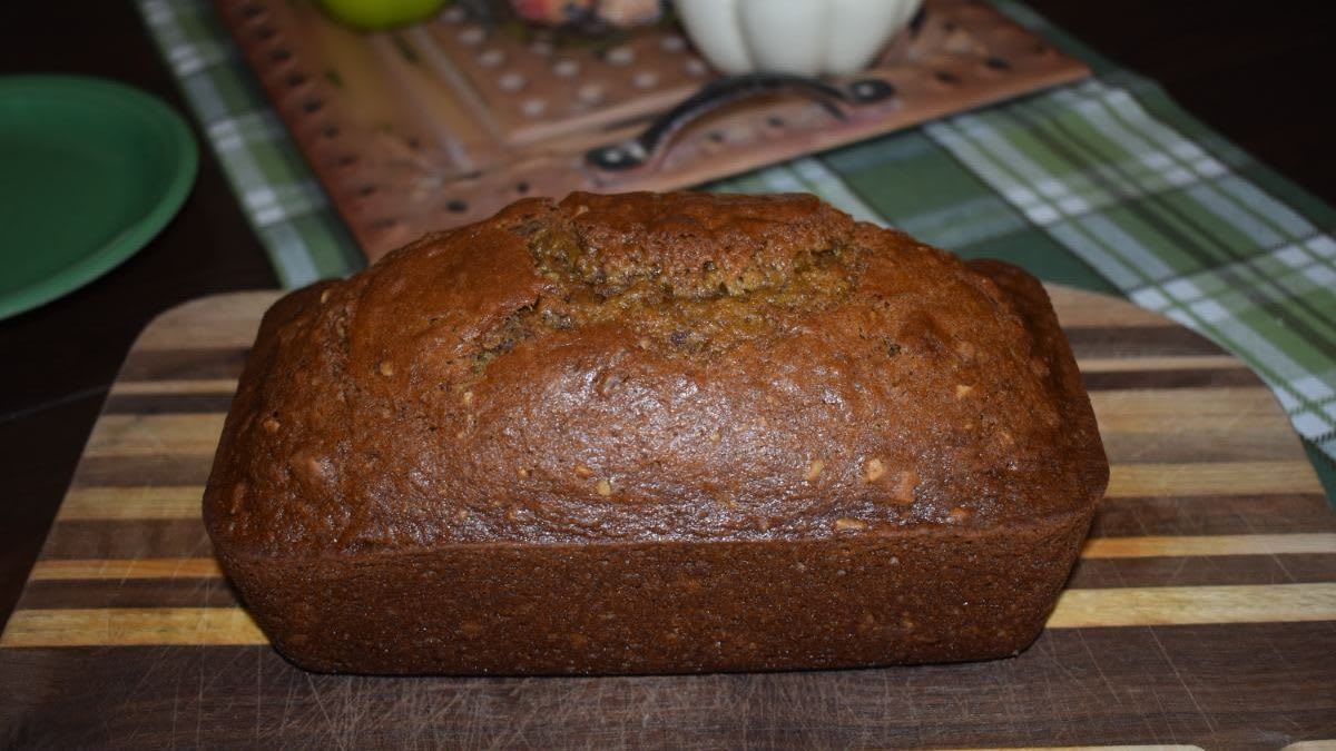 Spiced Pumpkin Pecan Quick Bread ~ Simply Inspired Meals