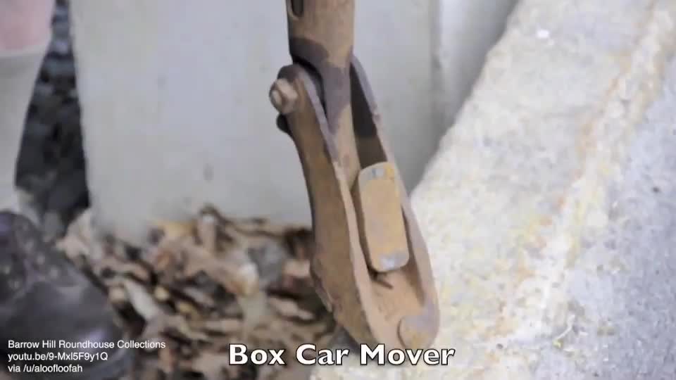 Box car-moving lever