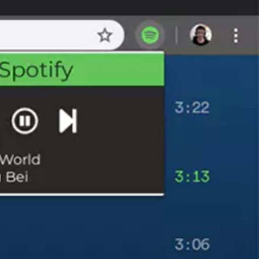 Spotify Controller - Control your spotify on any web page