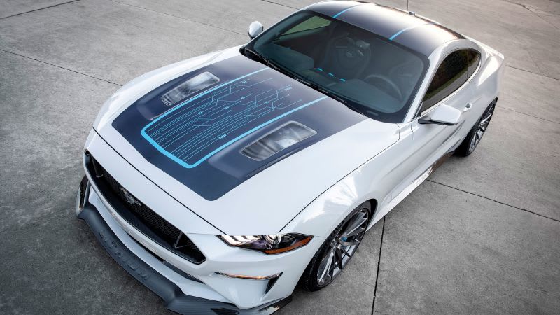 Ford reveals electric Mustang with 'stunning' acceleration