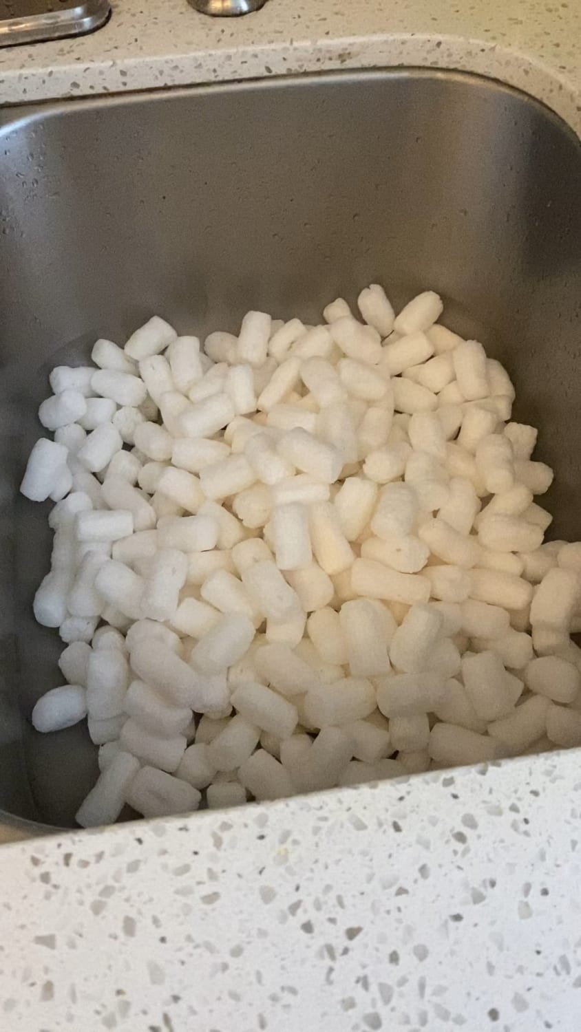 Package I got came with biodegradable packing peanuts
