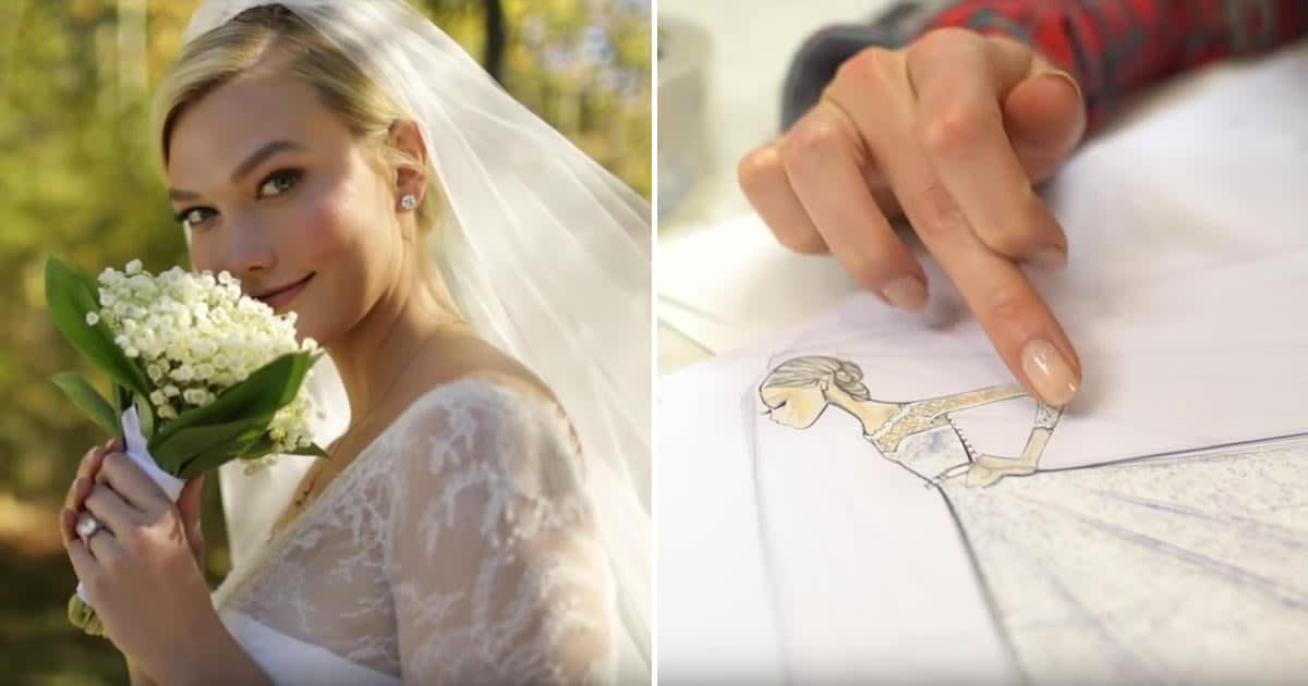 Karlie Kloss Was in Tears the First Time She Saw Her Gorgeous Christian Dior Wedding Dress