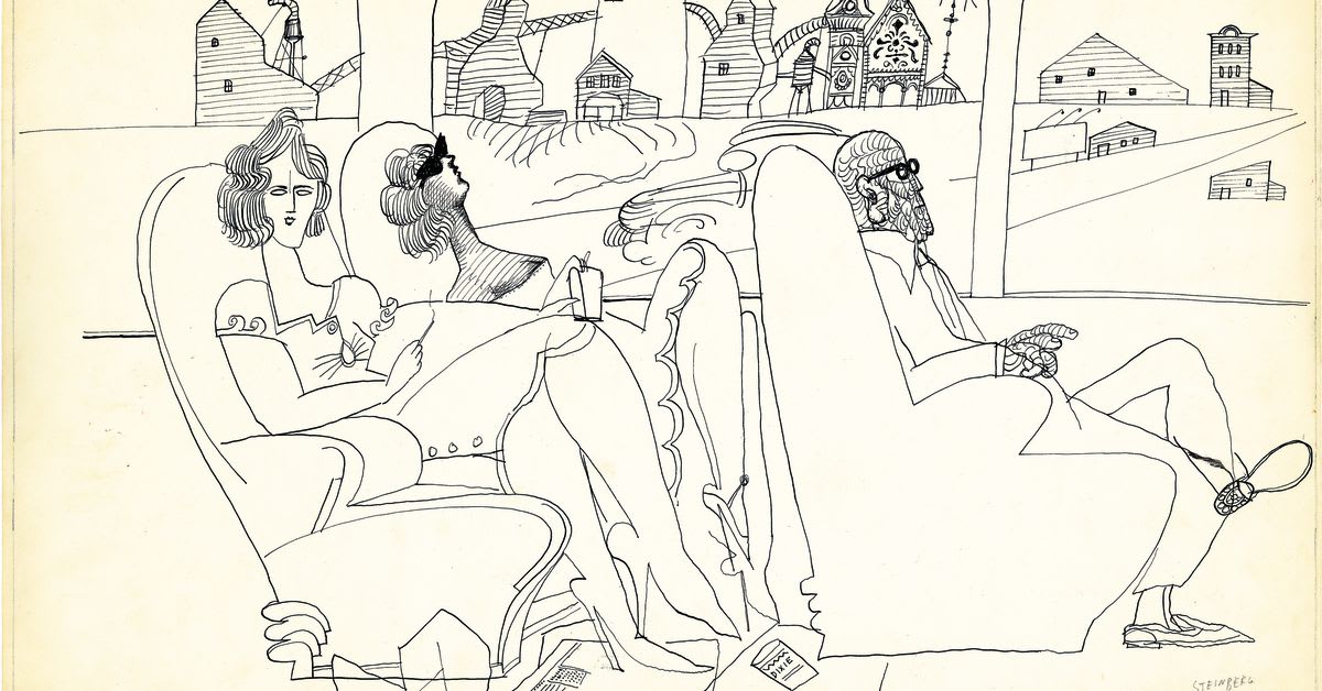 Saul Steinberg celebrated the home as a ‘cocoon for creativity’