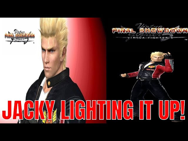 Virtua Fighter 5: Final Showdown- JACKY BRYANT LIGHTING IT UP! (Jacky Combo presentation)