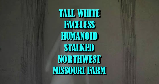 Tall White Faceless Humanoid Stalked Northwest Missouri Farm