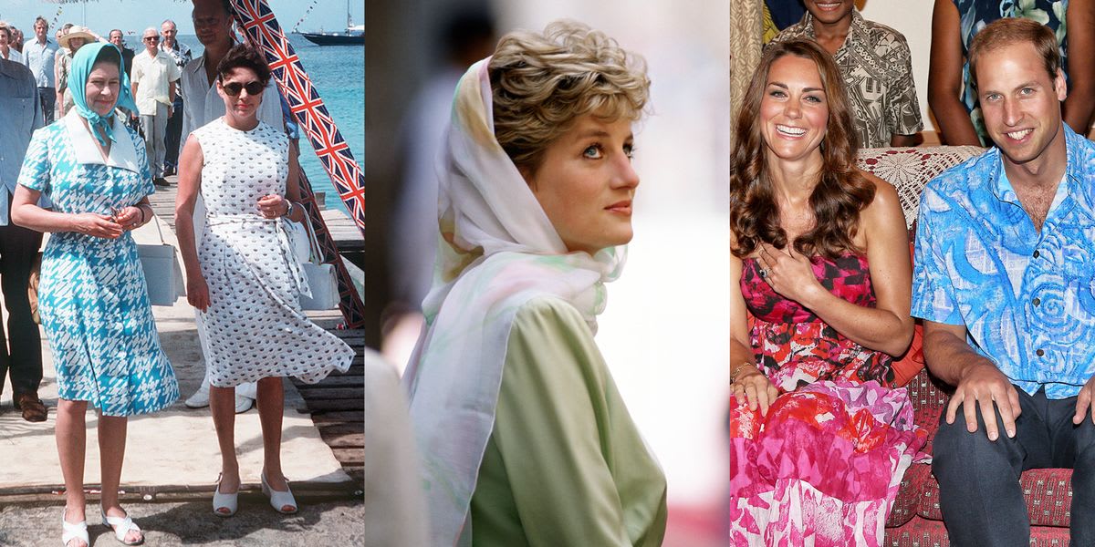 Photos of the Royal Family on Vacation Through the Years
