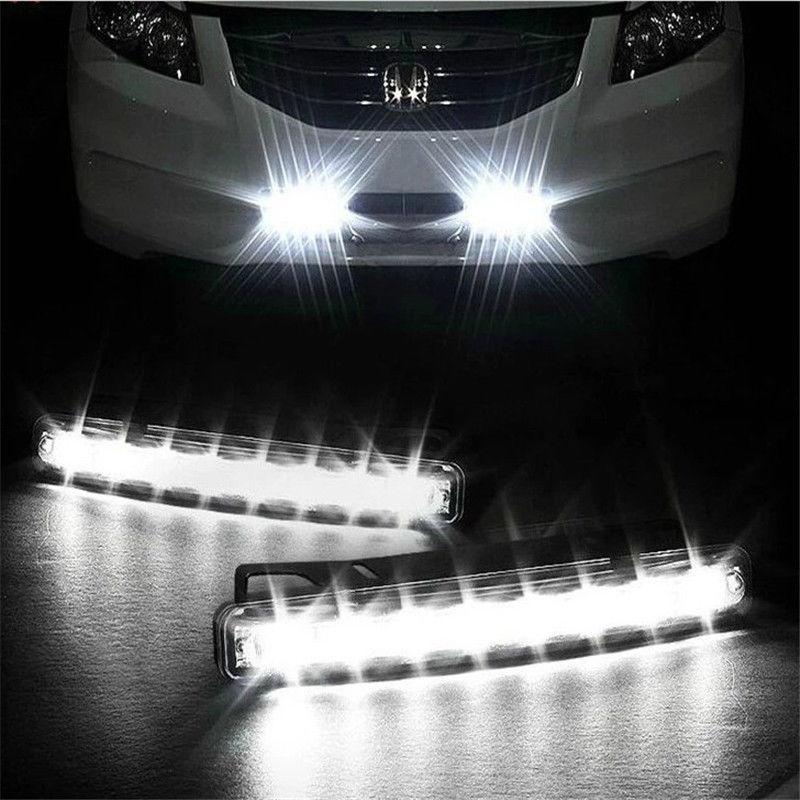 Car Light 8 LED Fog Driving Head Lamp
