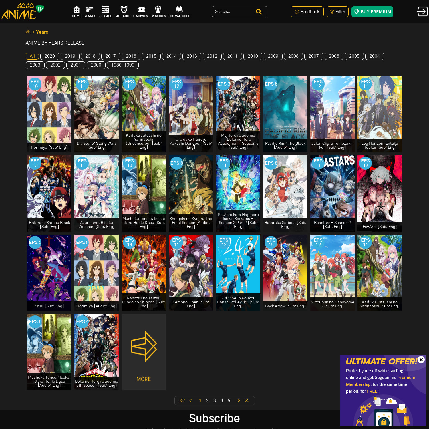 Best Anime Movies of Any Years Watch Online on GoGoAnime