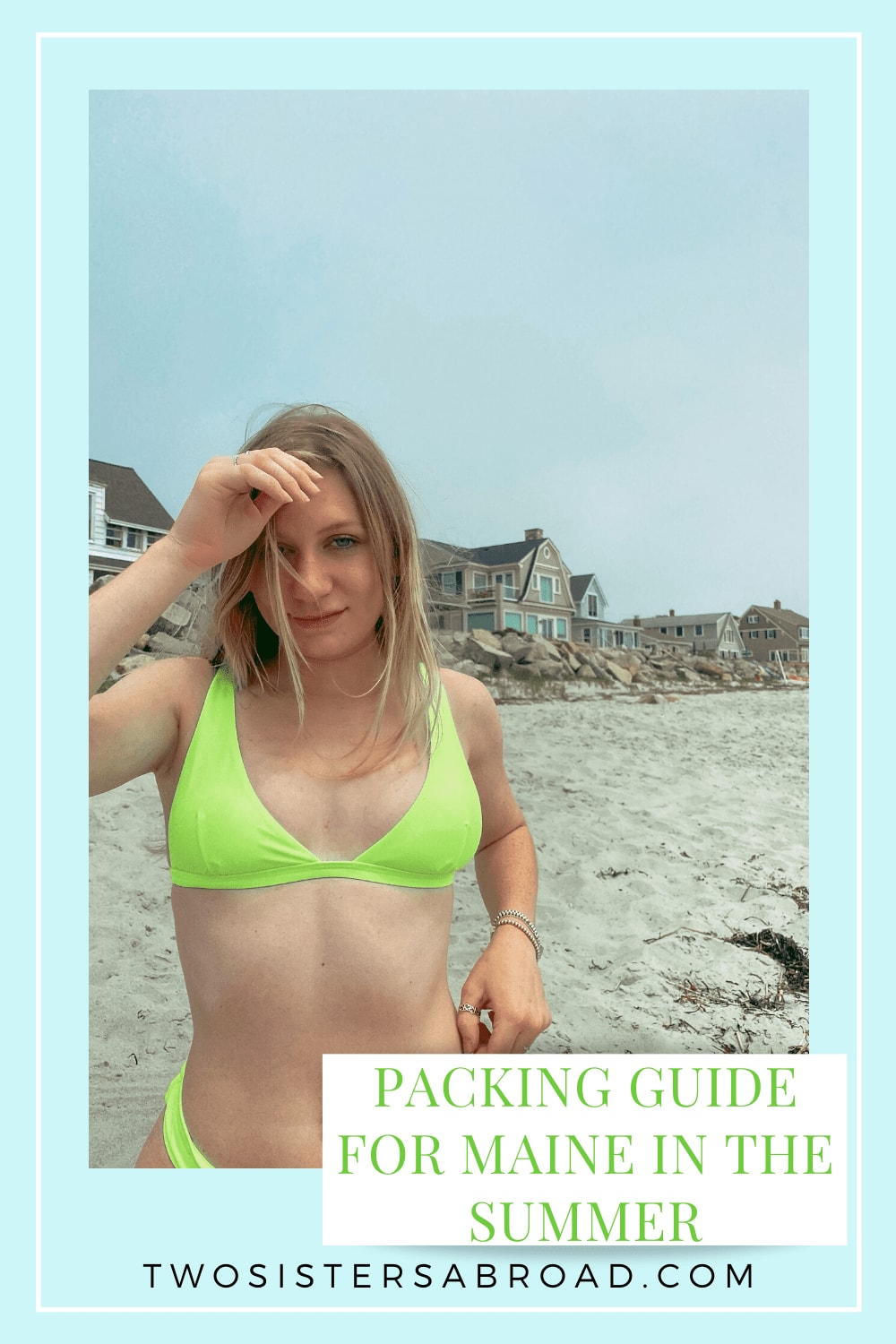 Packing Guide - Maine Summer Weekend