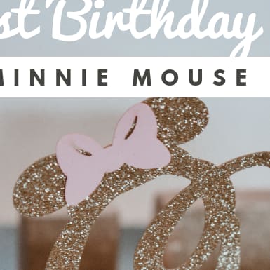 1st Birthday - Minnie Mouse Themed
