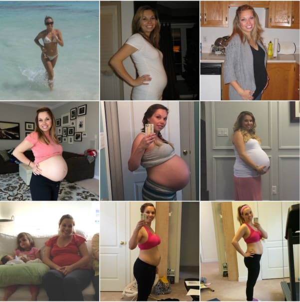 A Mom-of-Four's Inspiring Pregnancy Weight Loss