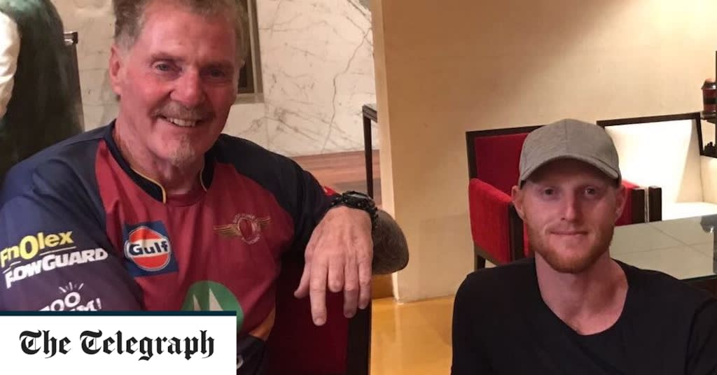 Ben Stokes's father Ged has brain cancer