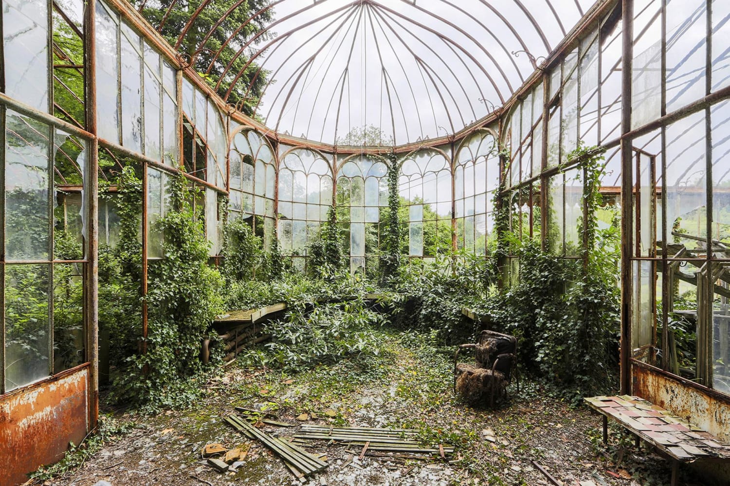 See nature reclaim these abandoned places