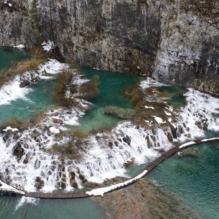 What it's like Visiting Plitvice Lakes in Winter