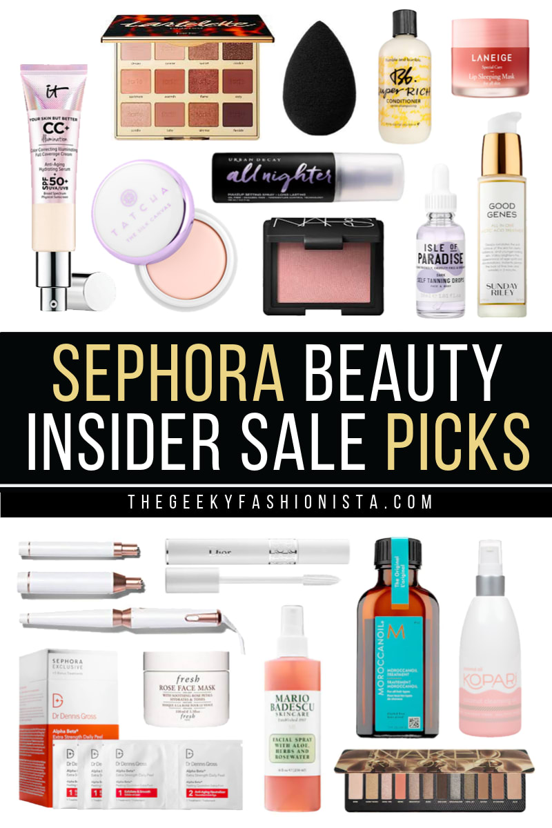 Sephora Beauty Insider Spring Sale Event Picks - The Geeky Fashionista
