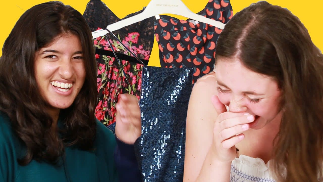 Best Friends Pick Each Other's Prom Dresses