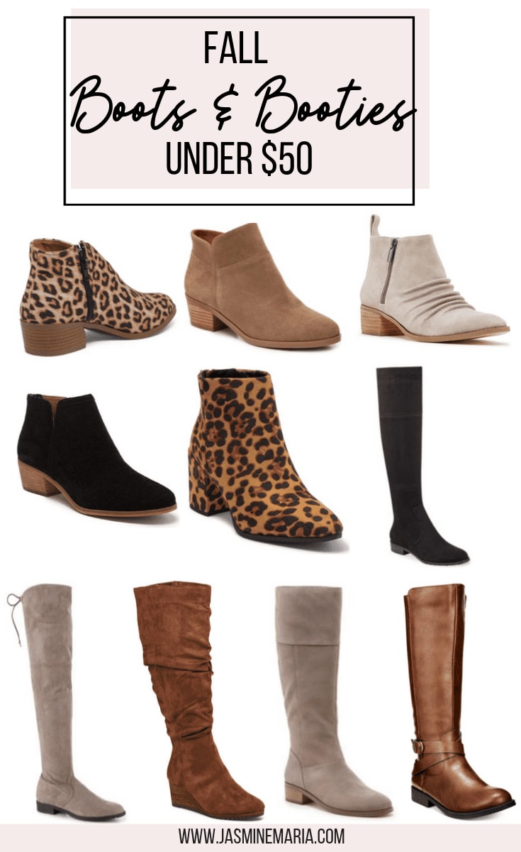 Booties & Boots Under $50