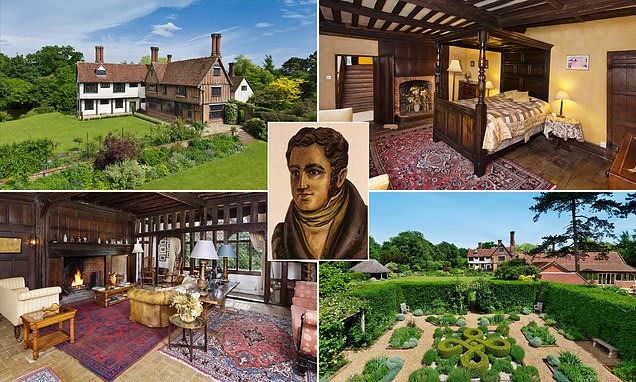Tudor home where explorer planned expedition is put up for sale
