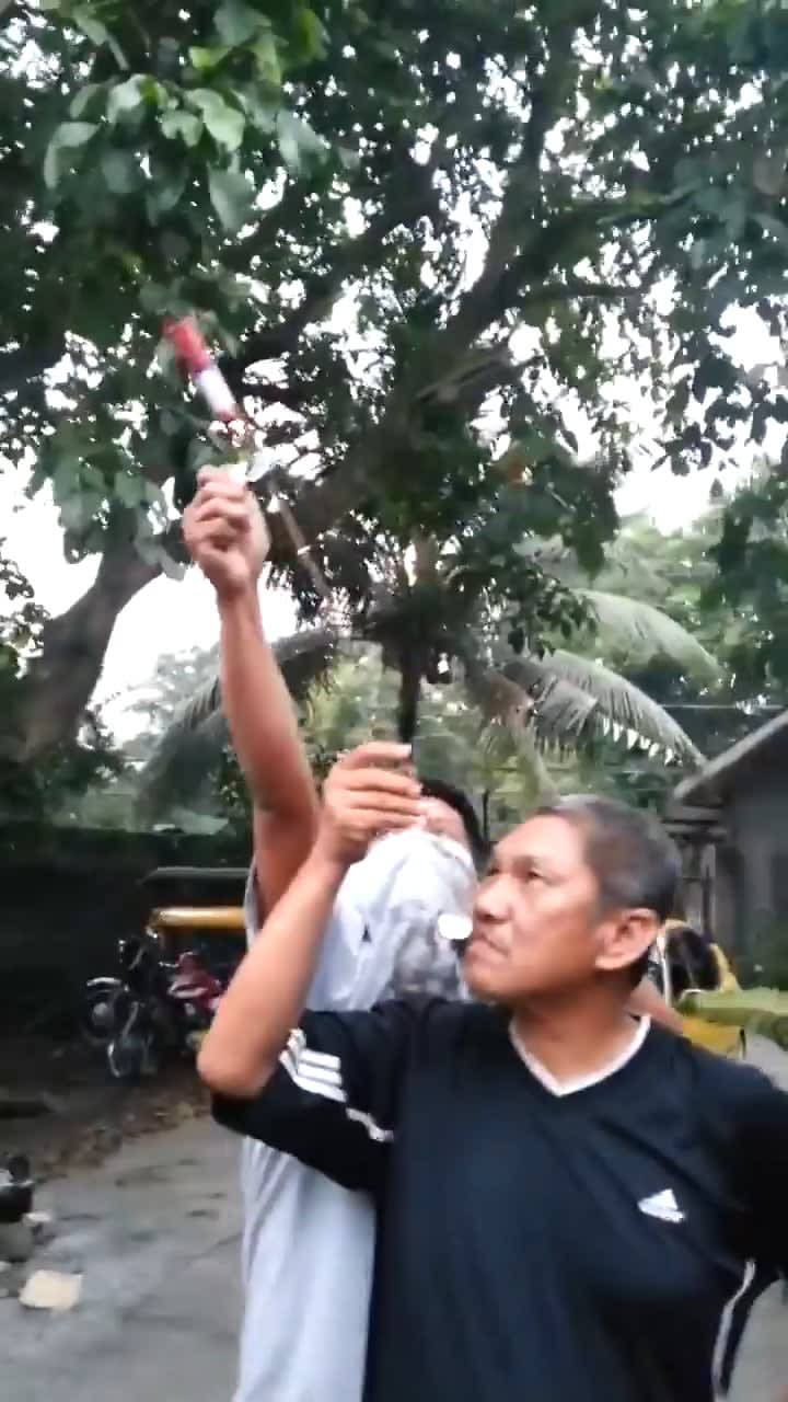 HMB while I light up a firecracker on my face