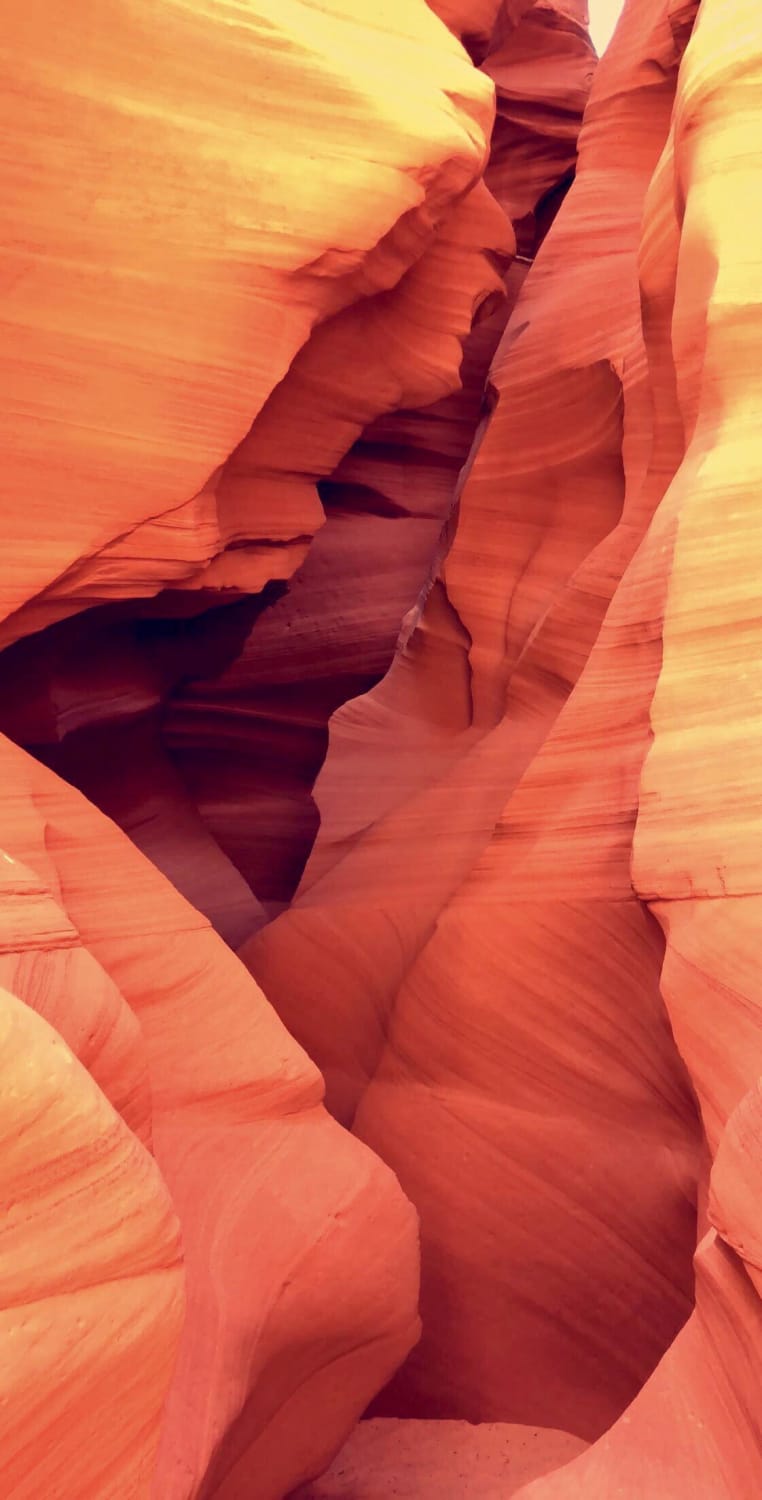 Best picture I’ve ever taken with an iPhone. Antelope Canyon, AZ