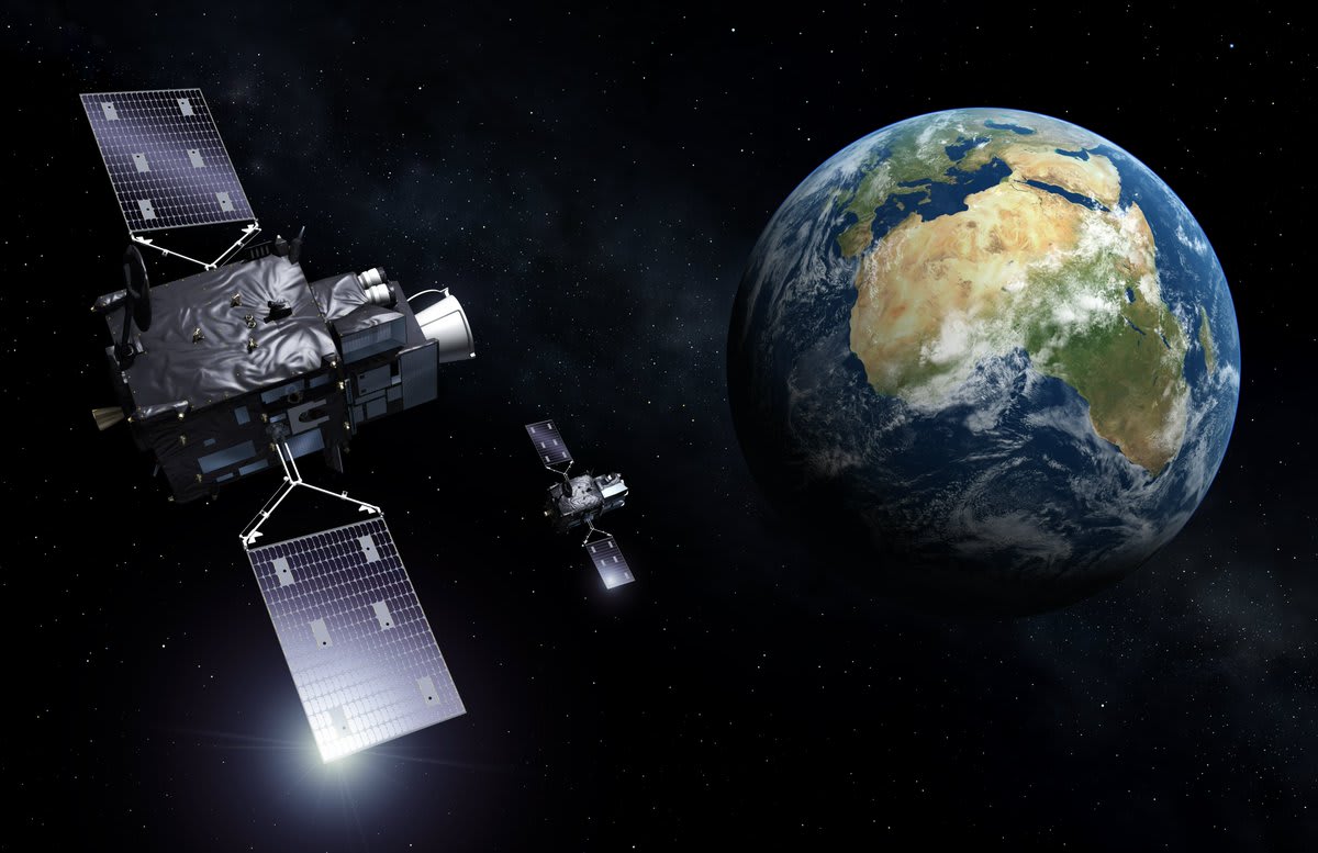 CallForMedia: join us to see the first of the latest-generation European weather satellites, the Meteosat Third Generation Imager, MTG-I 1, in the cleanroom of @Thales_Alenia_S in Cannes, France, on 7 September 2022. Register here👉