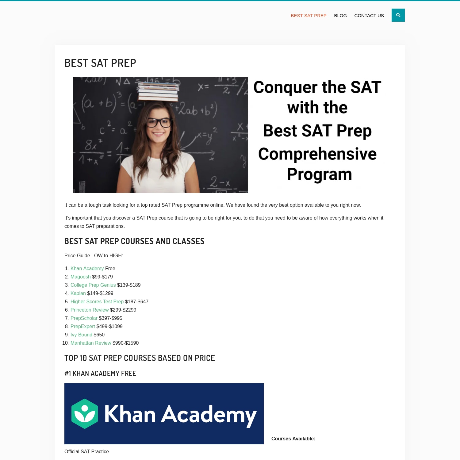 Best SAT Prep Guarantees 1500+ Score To Get In Any College