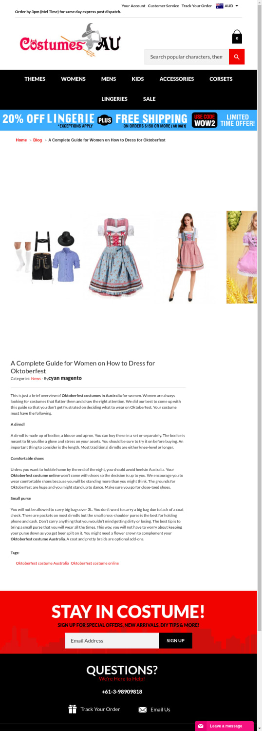 Blog - A Complete Guide for Women on How to Dress for Oktoberfest