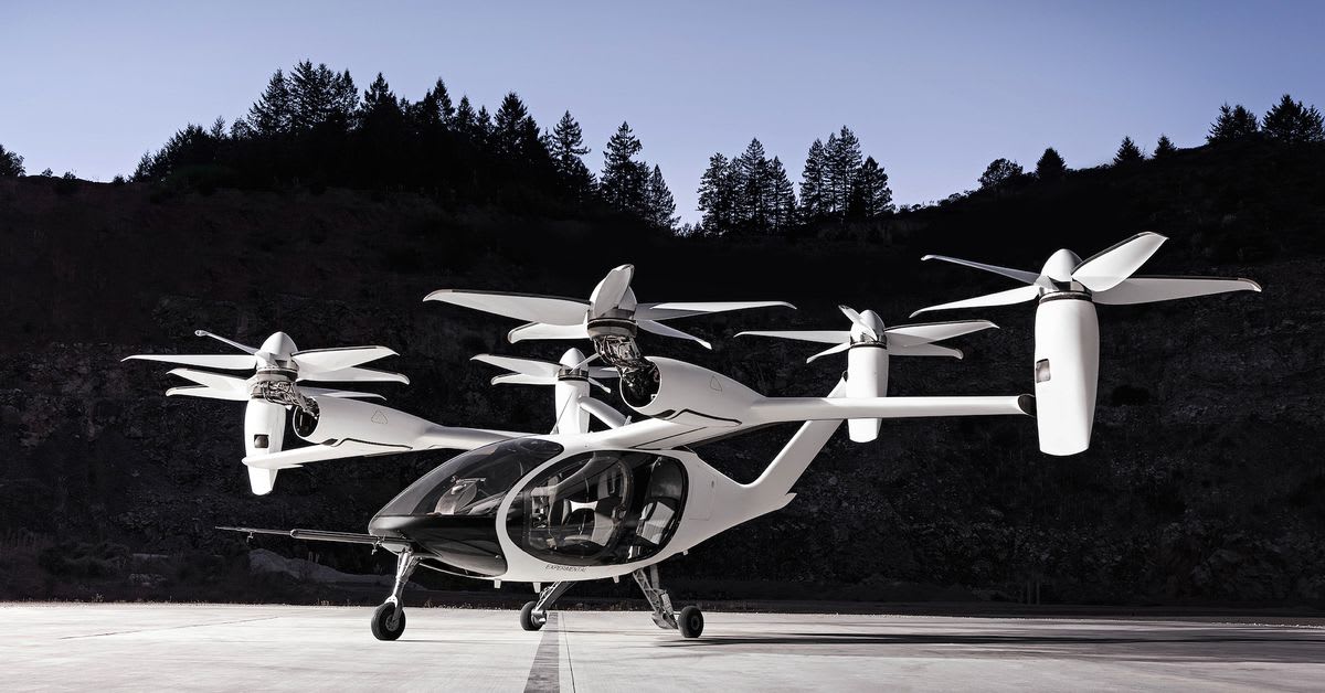 These new flying taxis offer a glimpse at our future commutes
