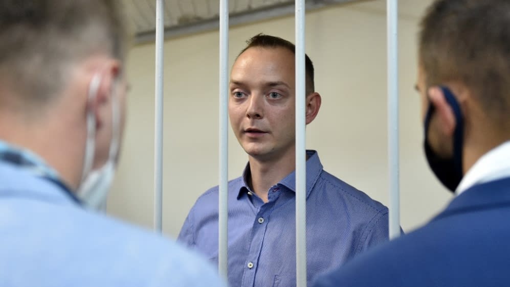 Russia charges ex-journalist Ivan Safronov with treason