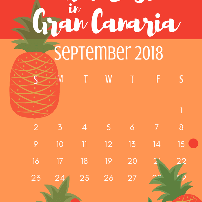 Gran Canaria Calendar and September Events