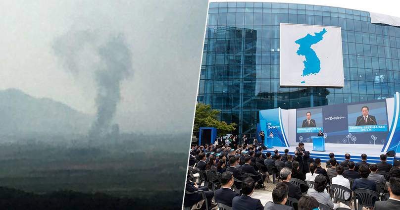 North Korea Blows Up Joint Liaison Office As Tensions With South Korea Rise