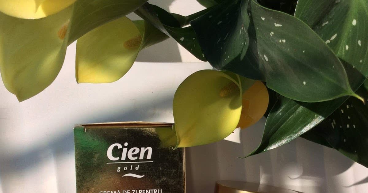 Cien Day Cream Review - with gold and I'm not referring to myself