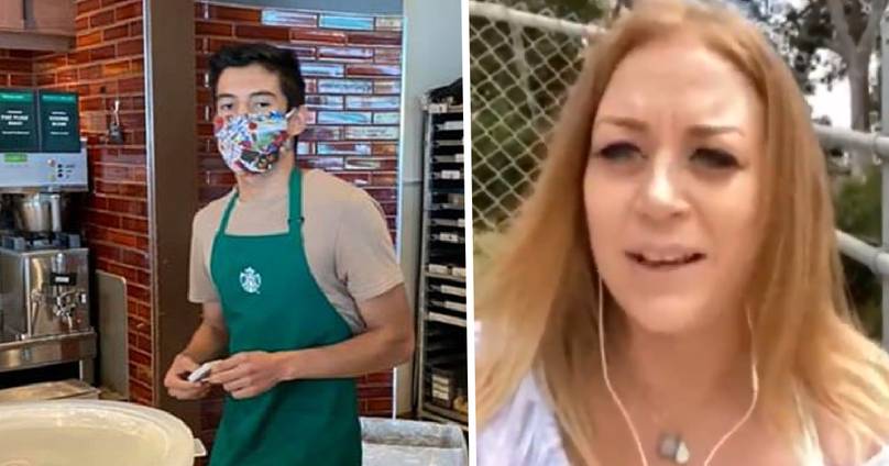 Woman Who Yelled At Starbucks Barista For Wearing Mask Wants Cut Of His $100,000