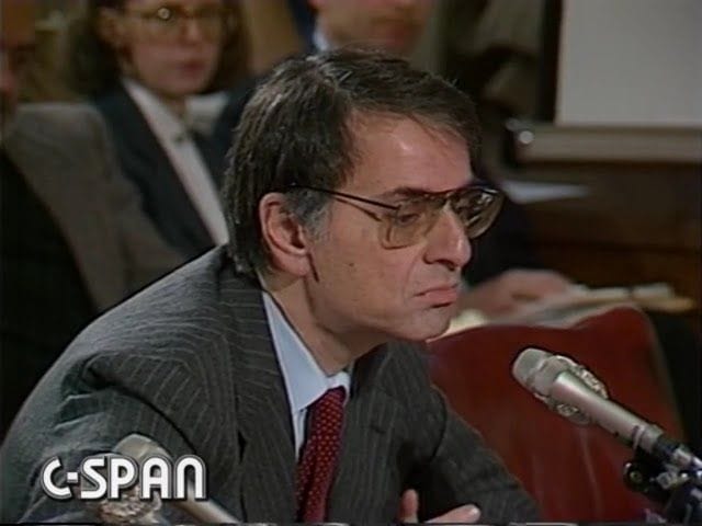 [16:53] Carl Sagan testifying before Congress in 1985 on climate change