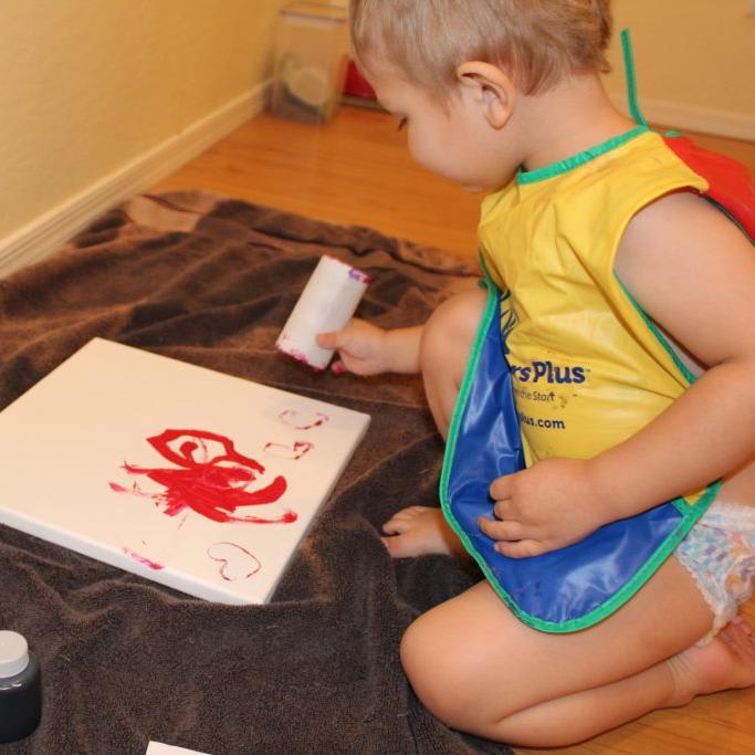Easy Valentine's Craft for Toddlers