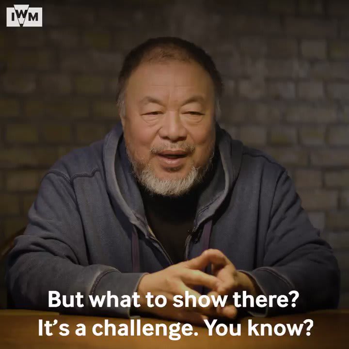 History of Bombs has transformed IWM London into a space to contemplate conflict and its power to cause human migration. But how did @aiww come up with his idea? Watch more here: