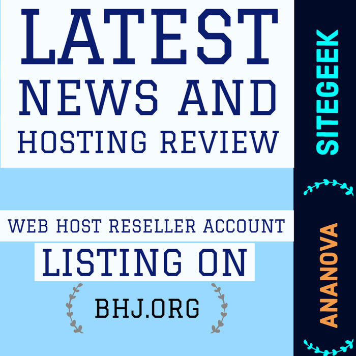 Web Host Reseller Account