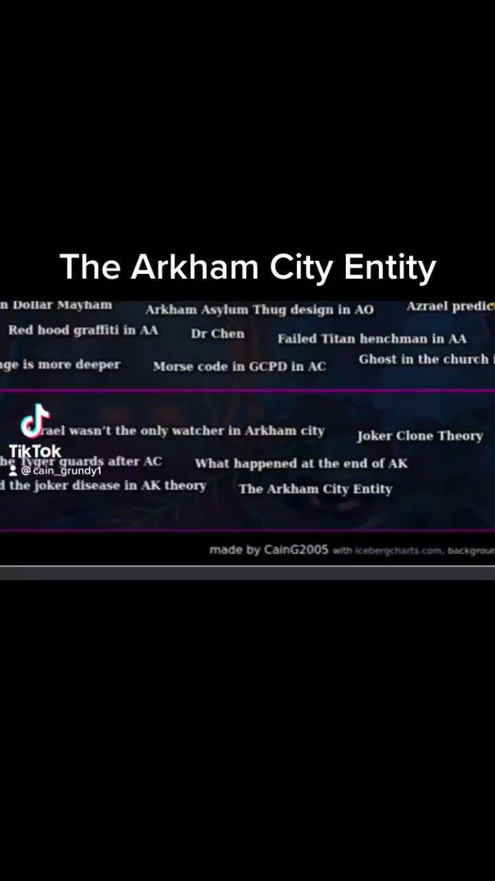 The Arkham City Entity, Creepypasta or is it?