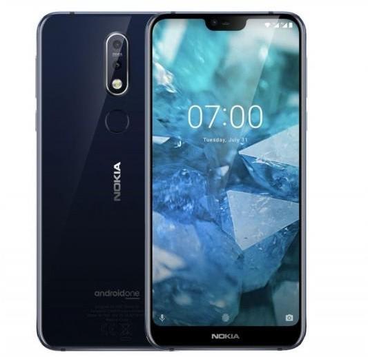 Telefon Nokia 7.1 64GB Dual Sim Niebieski Opinie i cena / Smartfon