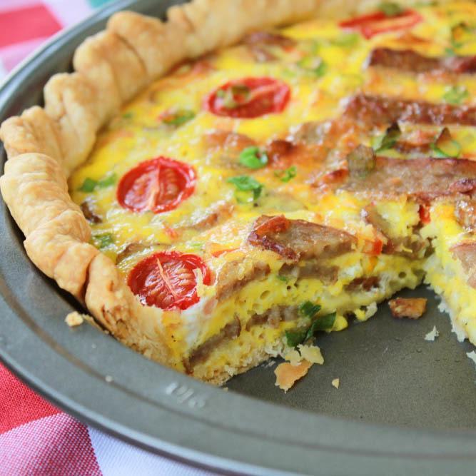 Quick and Easy Breakfast Pie