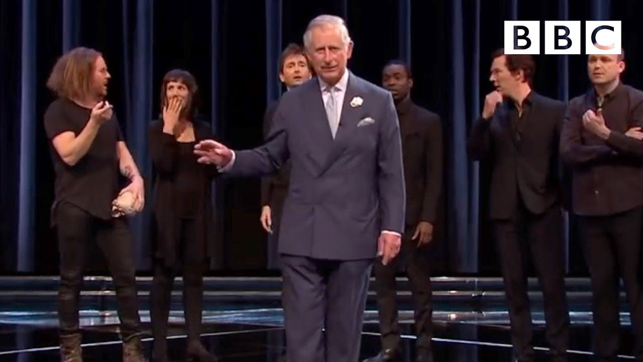 Hamlet with Prince Charles and Benedict Cumberbatch | Shakespeare Live! From the RSC - BBC