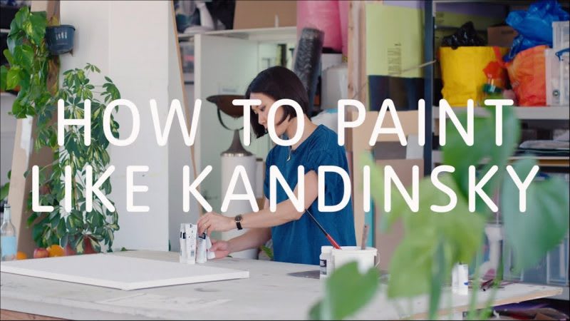 How to Paint Like Kandinsky, Picasso, Warhol & More: A Video Series from the Tate