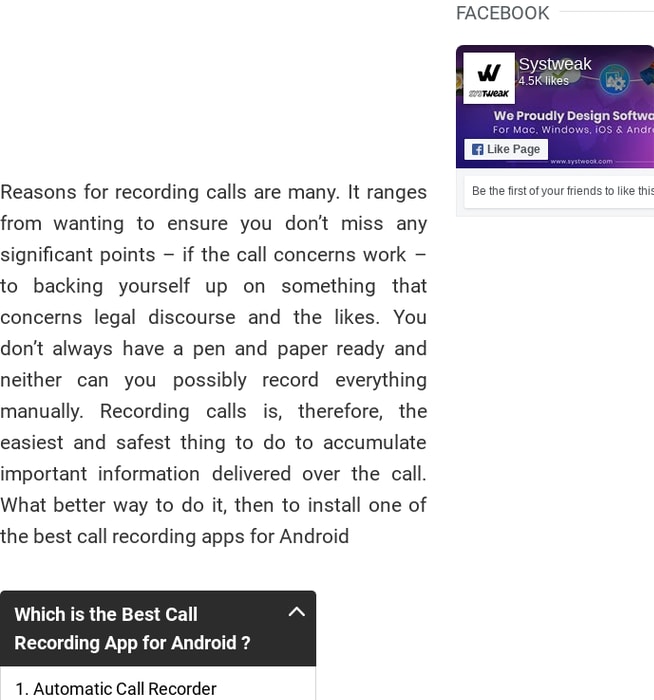 Top 14 Best Call Recording Apps For Android 2019