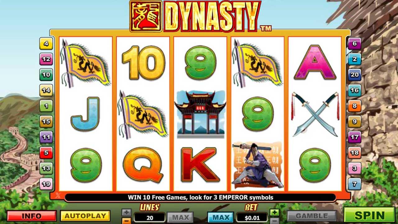 50 Free Spins on Dynasty at Miami Club Casino