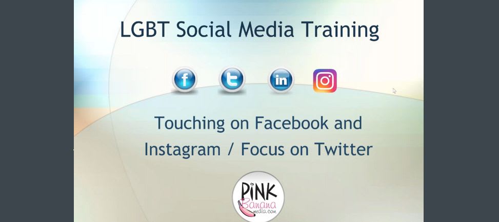 LGBT Social Media Training and Twitter - Community Marketing, Inc.