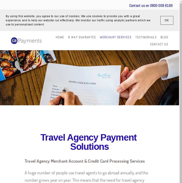 Travel Agency Merchant Account & Credit Card Processing Services